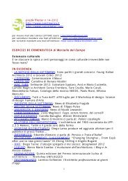 scarica la presS/Tletter in formato pdf