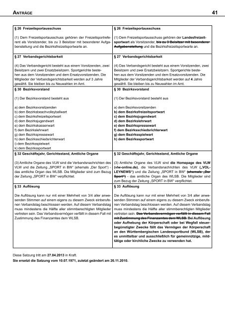 VOLLEY NEWS - Volleyball Landesverband Württemberg