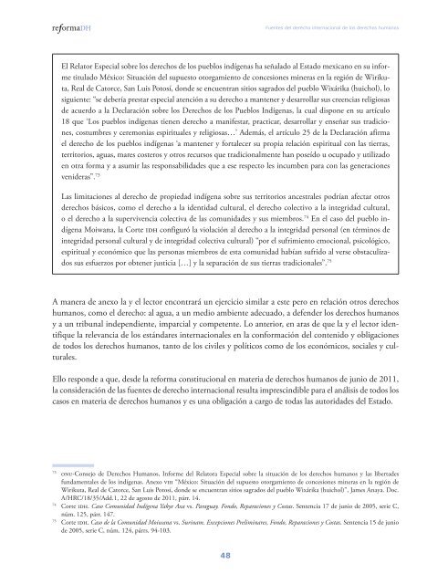 Fuentes del derecho internacional de los derechos humanos