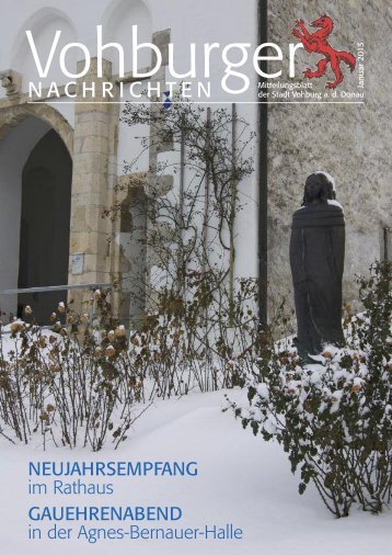 Januar 2013 - Stadt Vohburg