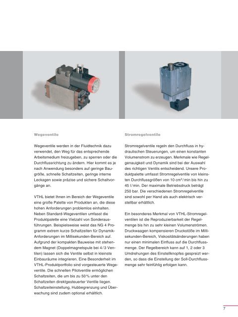 Voith Turbo H + L Hydraulic Produkte und Anwendungen