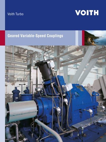 Geared Variable-Speed Couplings - Voith Turbo