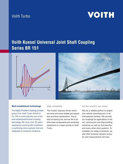 Voith Kuesel Universal Joint Shaft Coupling Series BR ... - Voith Turbo