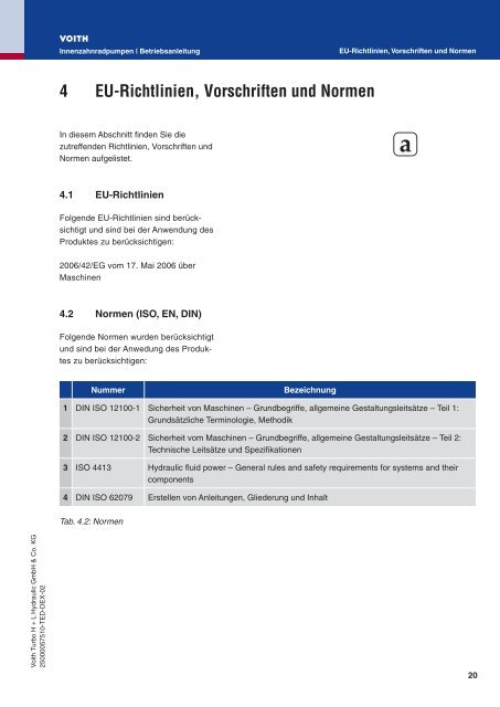 Innenzahnradpumpen IPH ? IPC ? IPV(S) ? IPVP - Voith Turbo