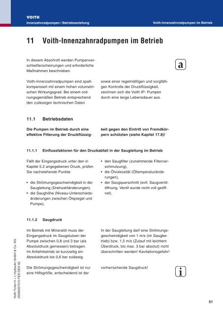 Innenzahnradpumpen IPH ? IPC ? IPV(S) ? IPVP - Voith Turbo