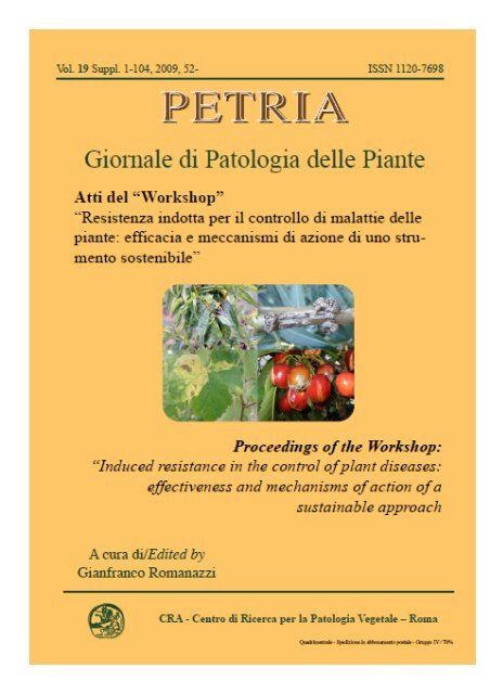 Atti convegno - Phytoplasmarecovery.net