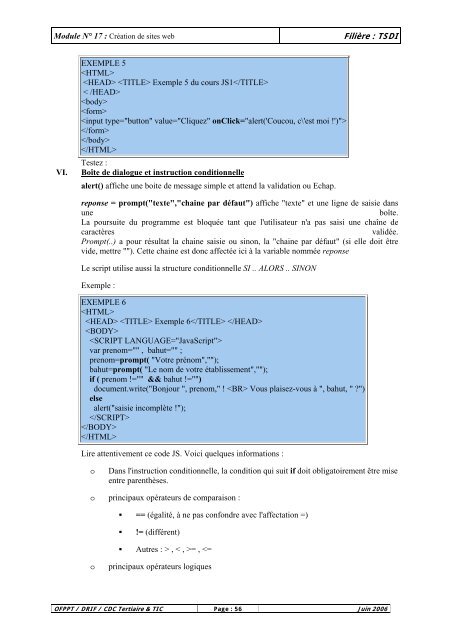 resume theorique & guide des travaux pratiques - ista 4 all ...