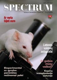 PDF versija - Universiteto naujienos - Vilniaus universitetas