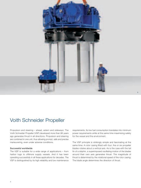 Exactly on Course. Range of Marine Products and ... - Voith Turbo