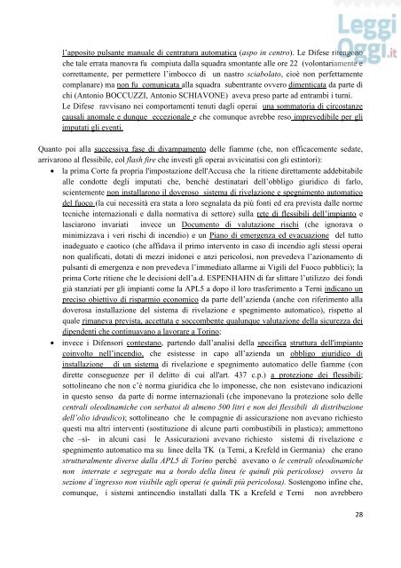 1^ CORTE DI ASSISE DI APPELLO DI TORINO N. 2/12 ... - LeggiOggi