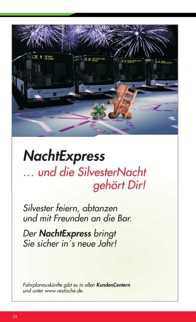 NachtExpress - Vestische Straßenbahnen GmbH