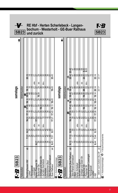 NachtExpress - Vestische Straßenbahnen GmbH