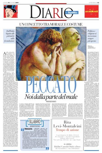 Noi dalla parte del male “ “ - La Repubblica