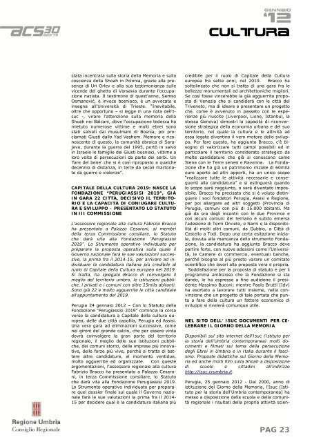 PAG 1 - Consiglio Regionale dell'Umbria - Regione Umbria