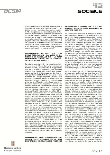 PAG 1 - Consiglio Regionale dell'Umbria - Regione Umbria