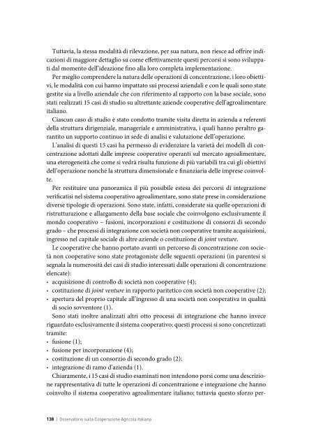 Osservatorio sulla cooperazione agricola italiana - Fedagri ...