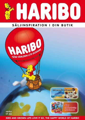 Spännande och säljande kampanj - Haribo