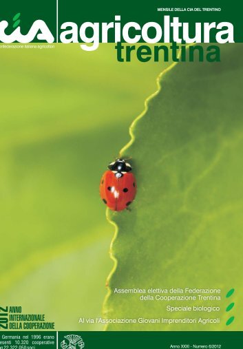 n°6, giugno 2012 - CIA Trentino