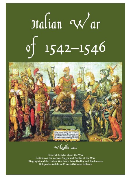 Italian War of 1542–1546 - Libreria Militare Ares