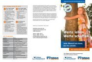 Flyer NachhaltigkeitsInvest - Volksbank Gütersloh eG