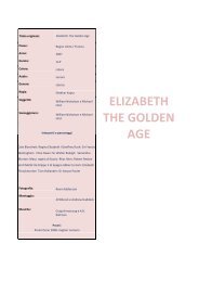 ELIZABETH THE GOLDEN AGE - Cineplex