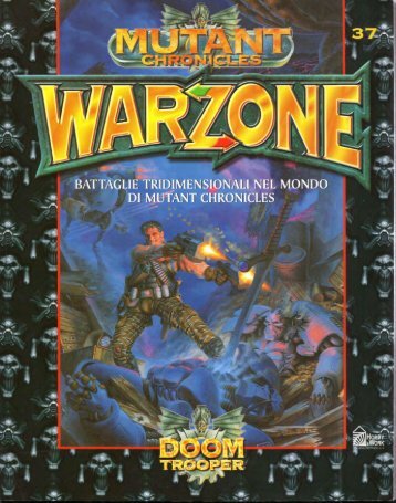 Mutant Chronicles WarZone - Rulebook 1a Edizione (36 MB ITA)