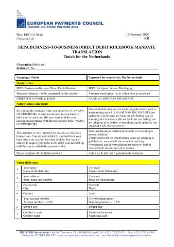 lloyds banking mandate form Merkur Debit to Mandate SEPA Direct Business Business