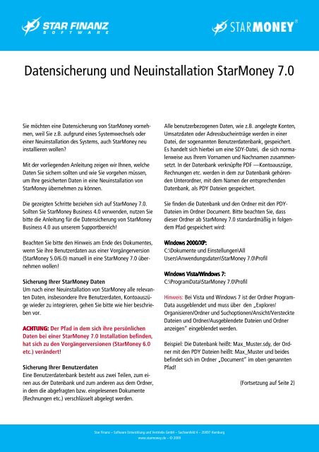 starmoney business 6 starmoney business 6