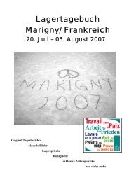 Lagertagebuch Marigny/ Frankreich