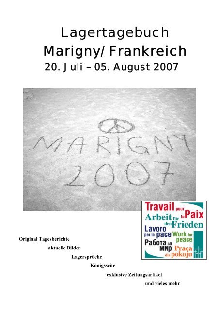 Lagertagebuch Marigny/ Frankreich