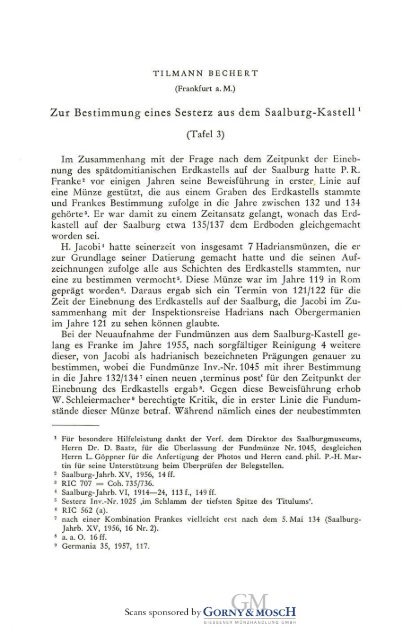 jahrbuch numismatik geldgeschichte - Medievalcoinage.com