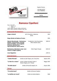 Ramona Cipolloni - Genius Management