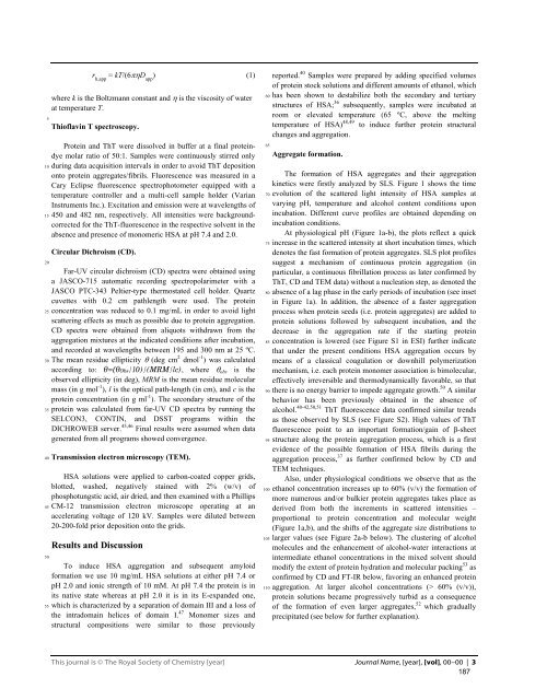 Self-Assembly of Synthetic and Biological Polymeric Systems of ...