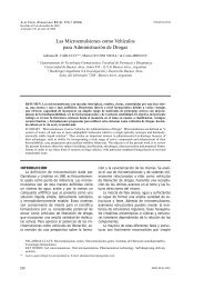 Las Microemulsiones como Vehículos para Administración de Drogas