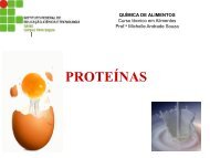 Proteínas - Campus Porto Seguro