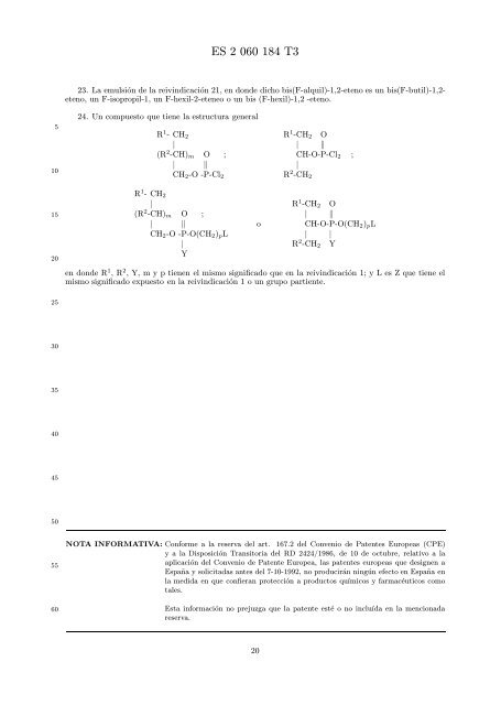 moleculas anfifilicas con fluor y fosforo con propiedades revestidoras.