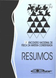 XII ENCONTRO NACIONAL DE FISICA DA MATÃ‰RIA CONDENSADA