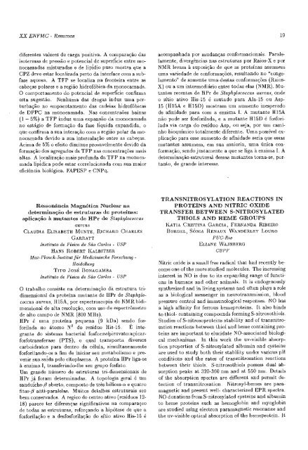 'X' ENCON,TRO NACIONAL DE FISICA DA MATERIA CONDENSADA