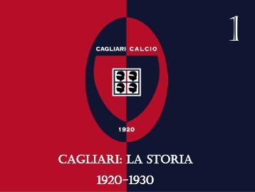 Diapositiva 1 - Cagliari Calcio