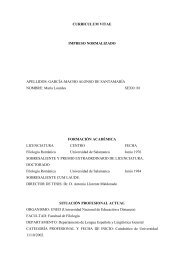 CURRICULUM VITAE - Aneca