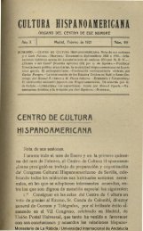 cultura hispanoamericana - DSpace en la UNIA - Universidad ...