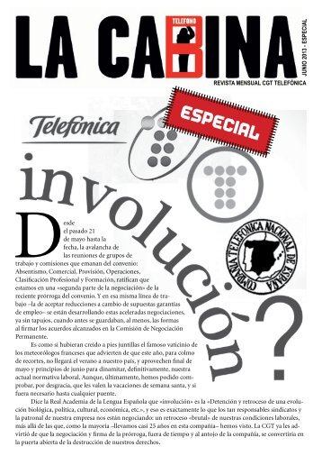 La Cabina junio: ¡Especial involuciones!