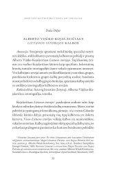 Alberto Vijūko-Kojalavičiaus Lietuvos istorijos - Lietuvių literatūros ir ...
