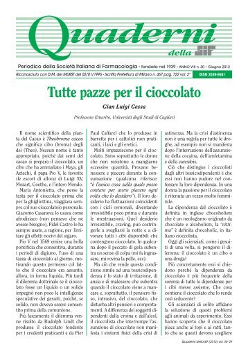 Tutte pazze per il cioccolato - SIF