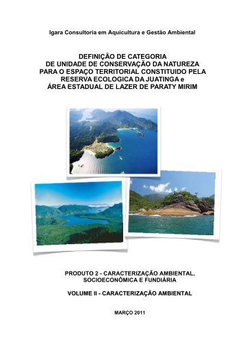 Diagnóstico Ambiental da - Governo do Estado do Rio de Janeiro