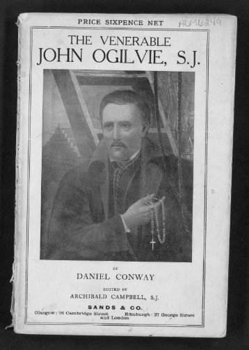 the venerable john ogilvie, sj - Digital Repository Services