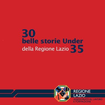 Belle storie under 30 - Regione Lazio