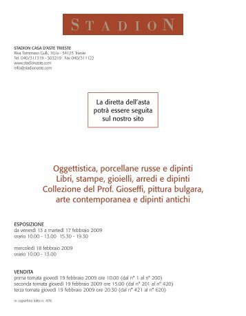 I tornata - Stadion Casa D'Aste