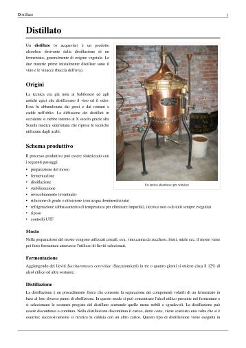 Distillato - Prodotti monastici
