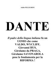 Dante Padre della Riforma (PDF) - Adelio Pellegrini
